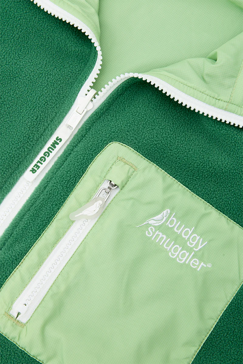 Reversible Fleece In Green - Image 7
