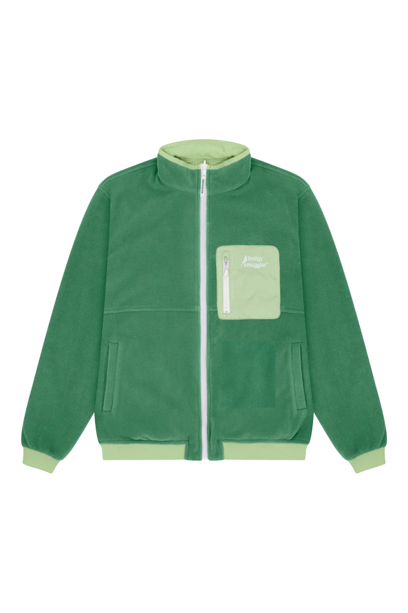 Reversible Fleece In Green - Image 9