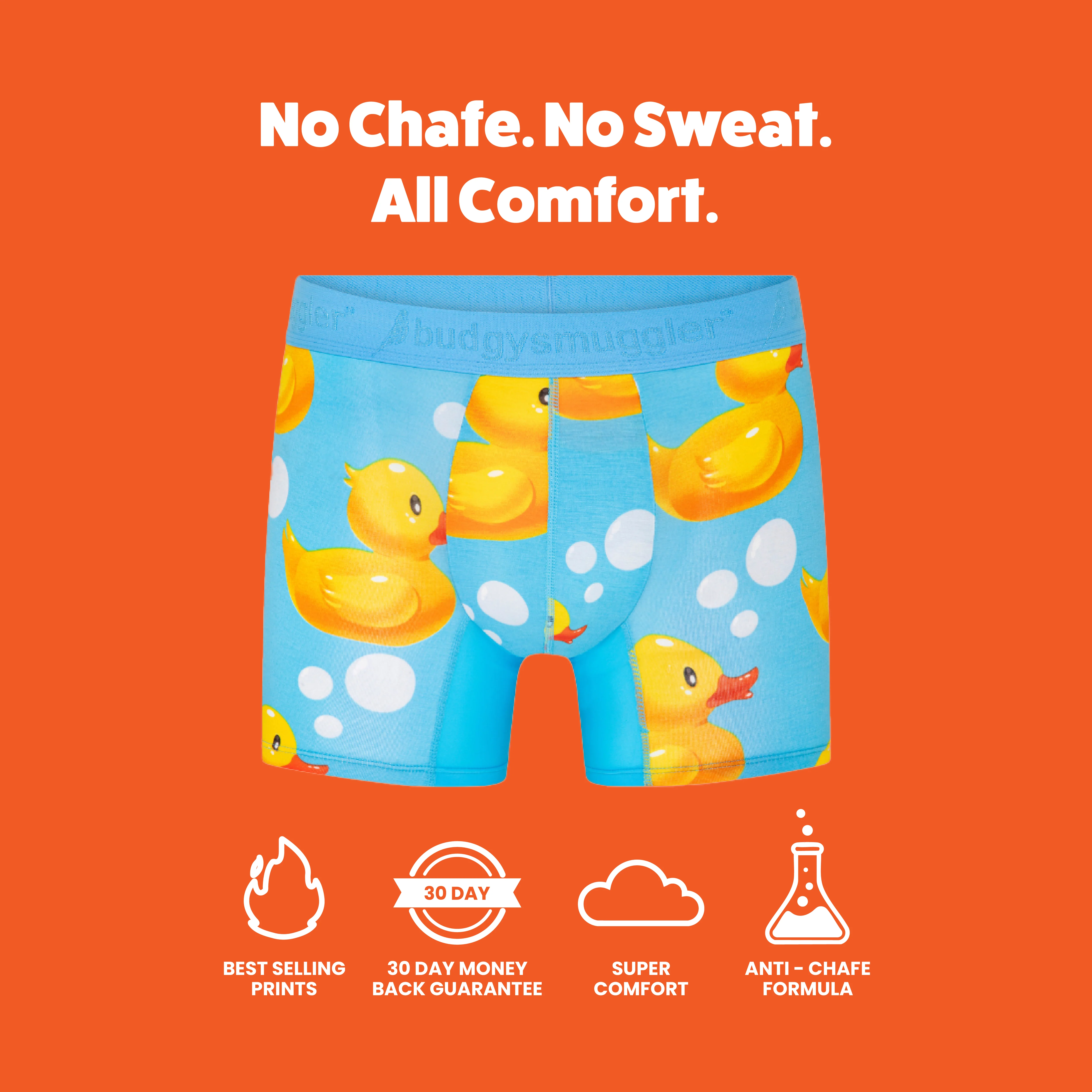 Men's Underwear Trunks in Rubber Ducks - Image 3