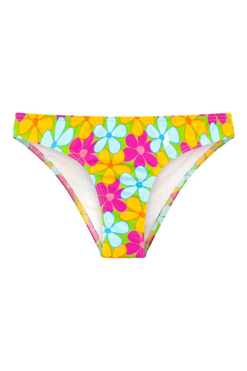 Shelly Bottom in Fluro Flowers - Image 5