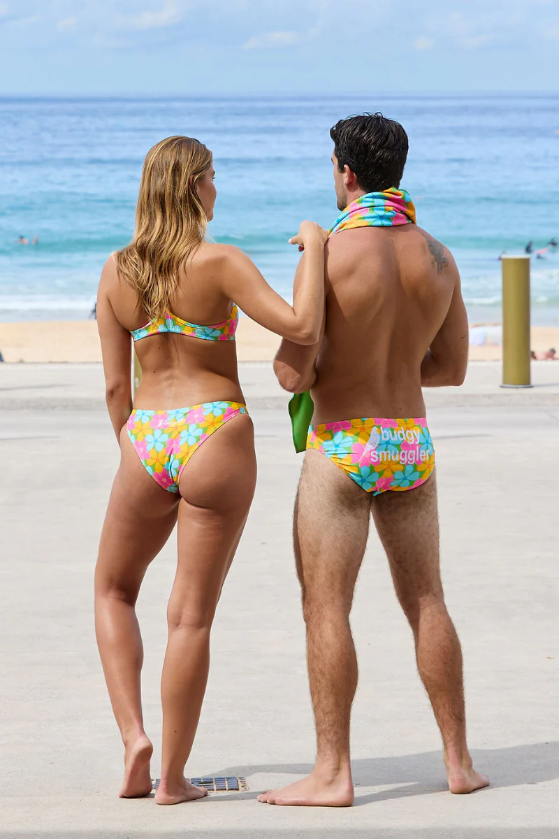 Freshwater Top in Fluro Flowers - Image 8