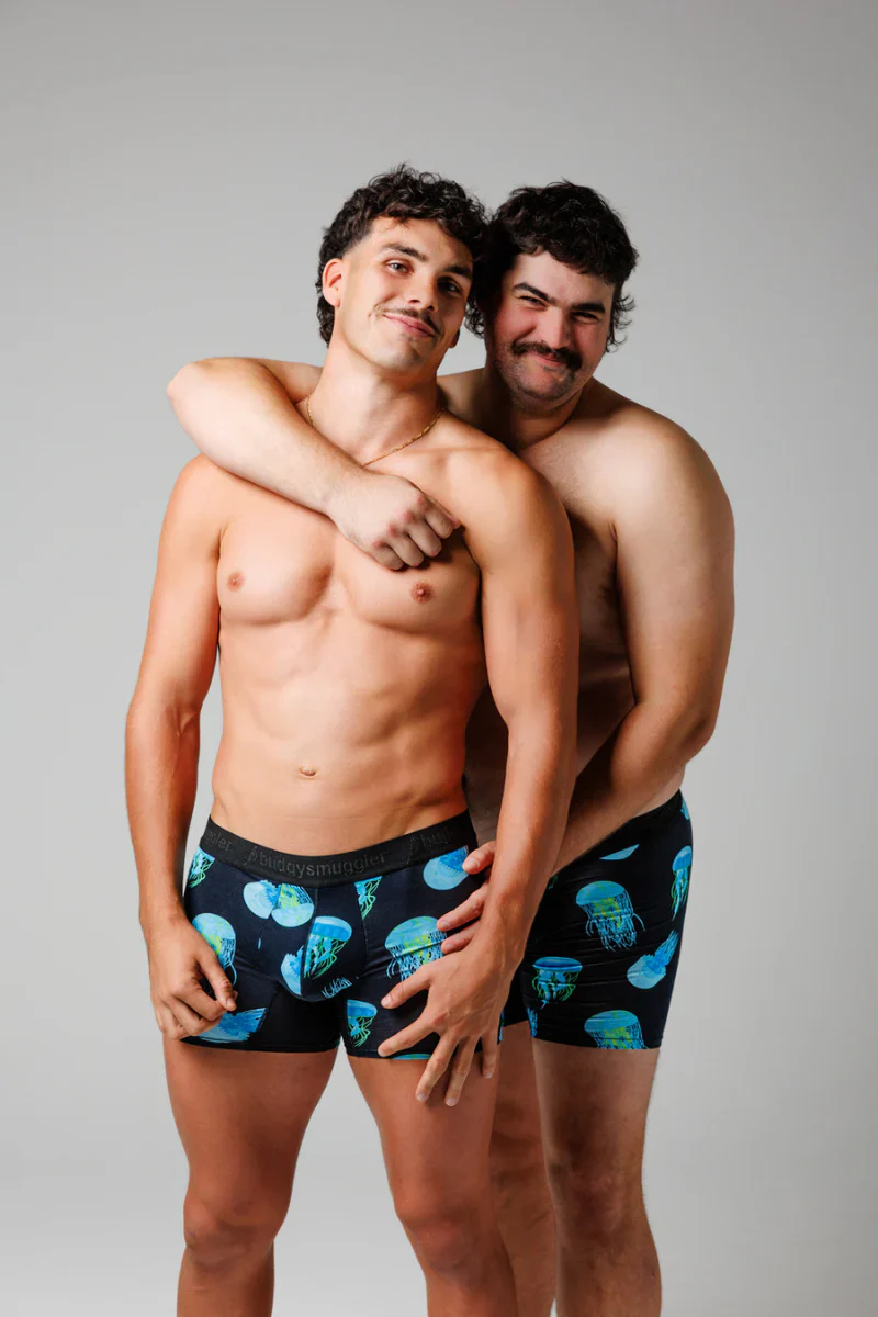 Mens Swim and Underwear Bundle in Jelly FIsh - Image 3