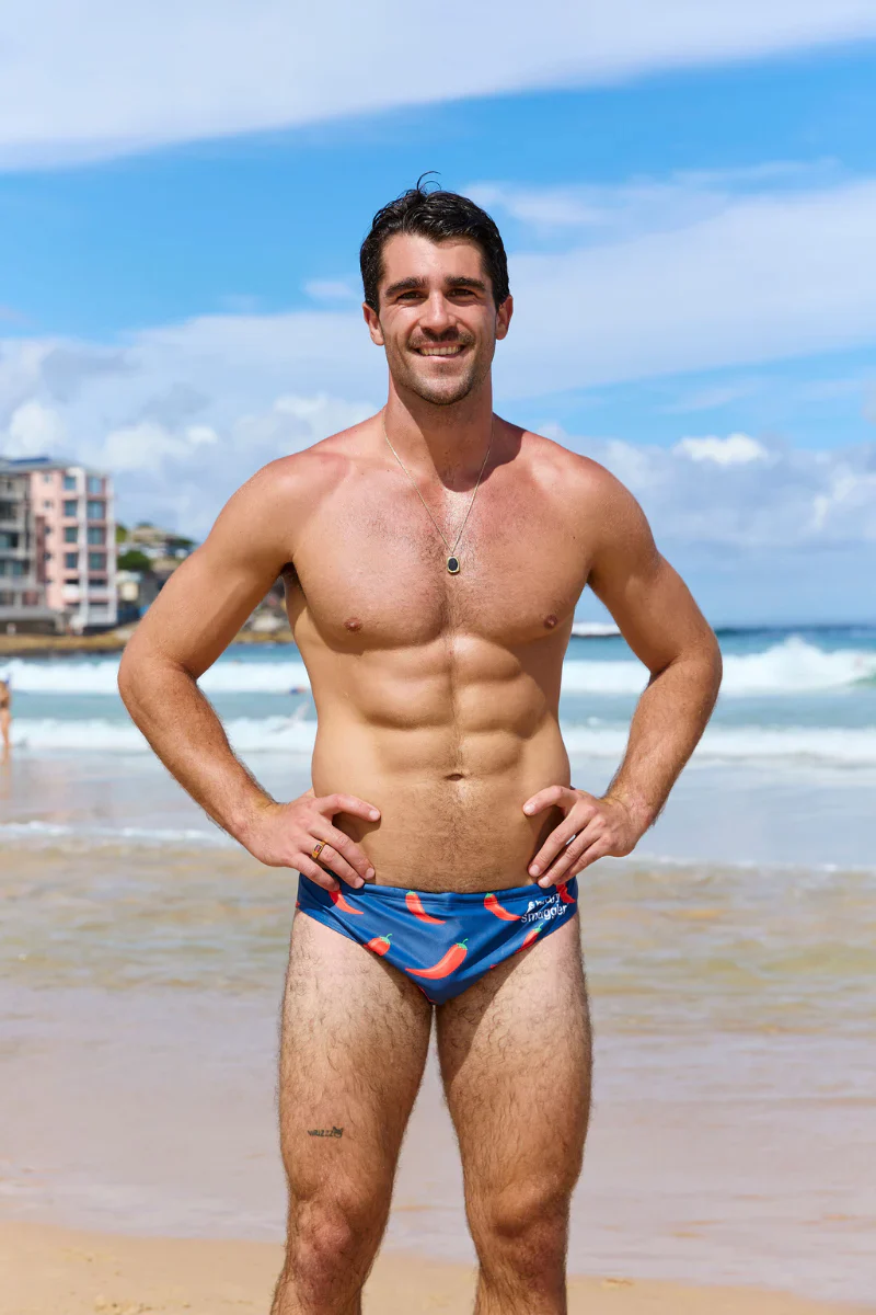 Mens Swim and Underwear Bundle in Chilli Willies - Image 3