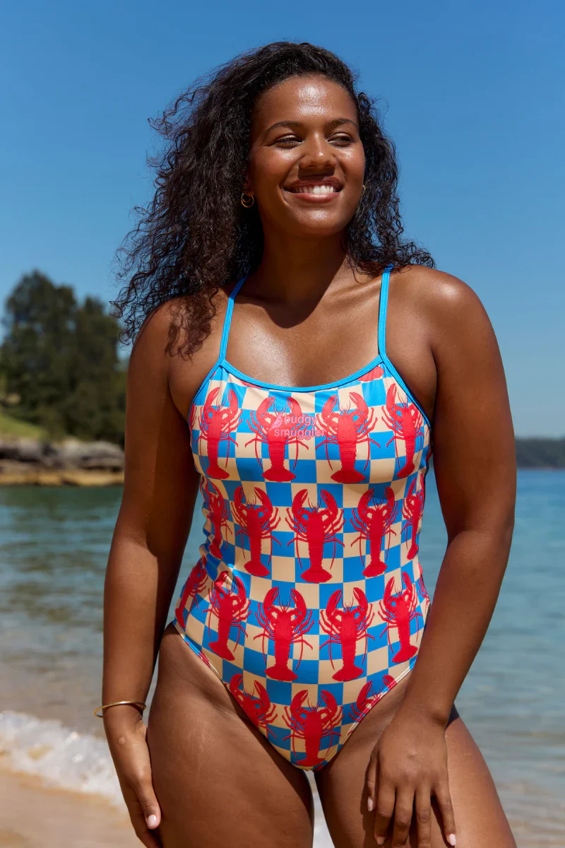 Women's One Piece and Towel Bundle in LobStars - Image 3