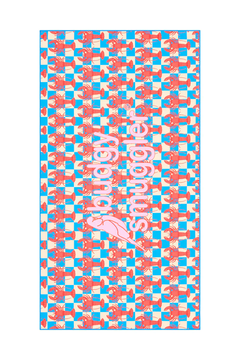 Mens Swim, Towel and Bucket Hat Bundle in LobStars - Image 4