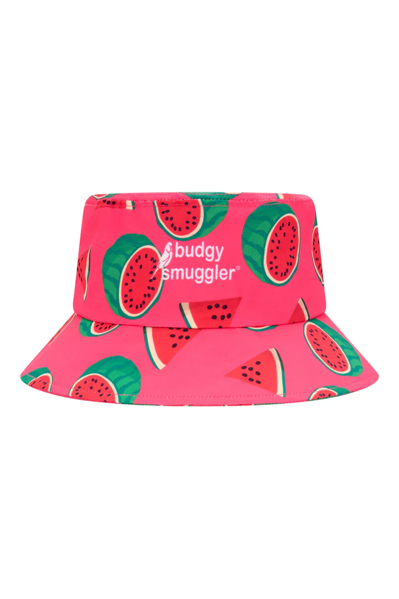 Mens Swim, Towel and Bucket Hat Bundle in Watermelon - Image 3