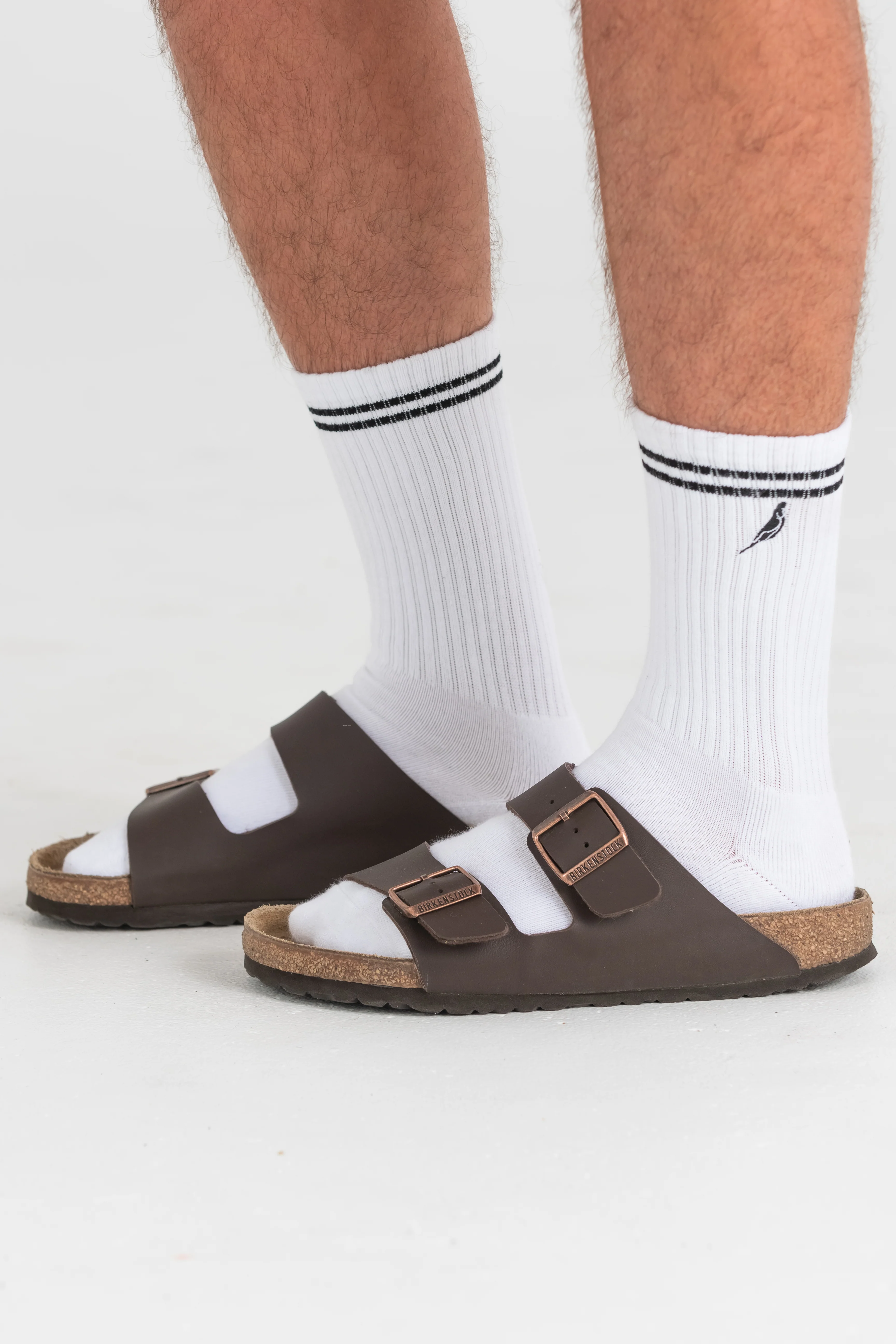 Crew Socks in White - Image 3