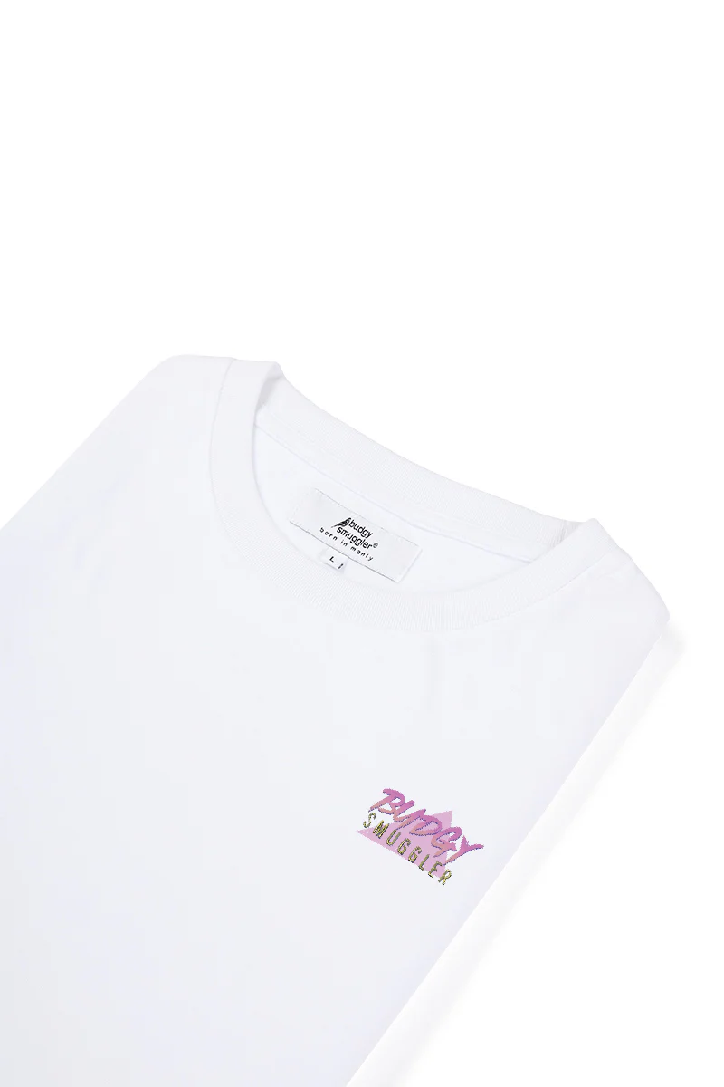 White Tee with Koala Ski - Image 4