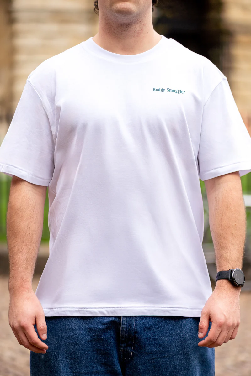 White Tee with Bogey Daddy - Image 2