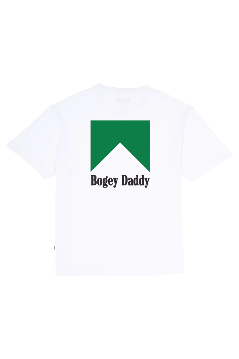 White Tee with Bogey Daddy - Image 4