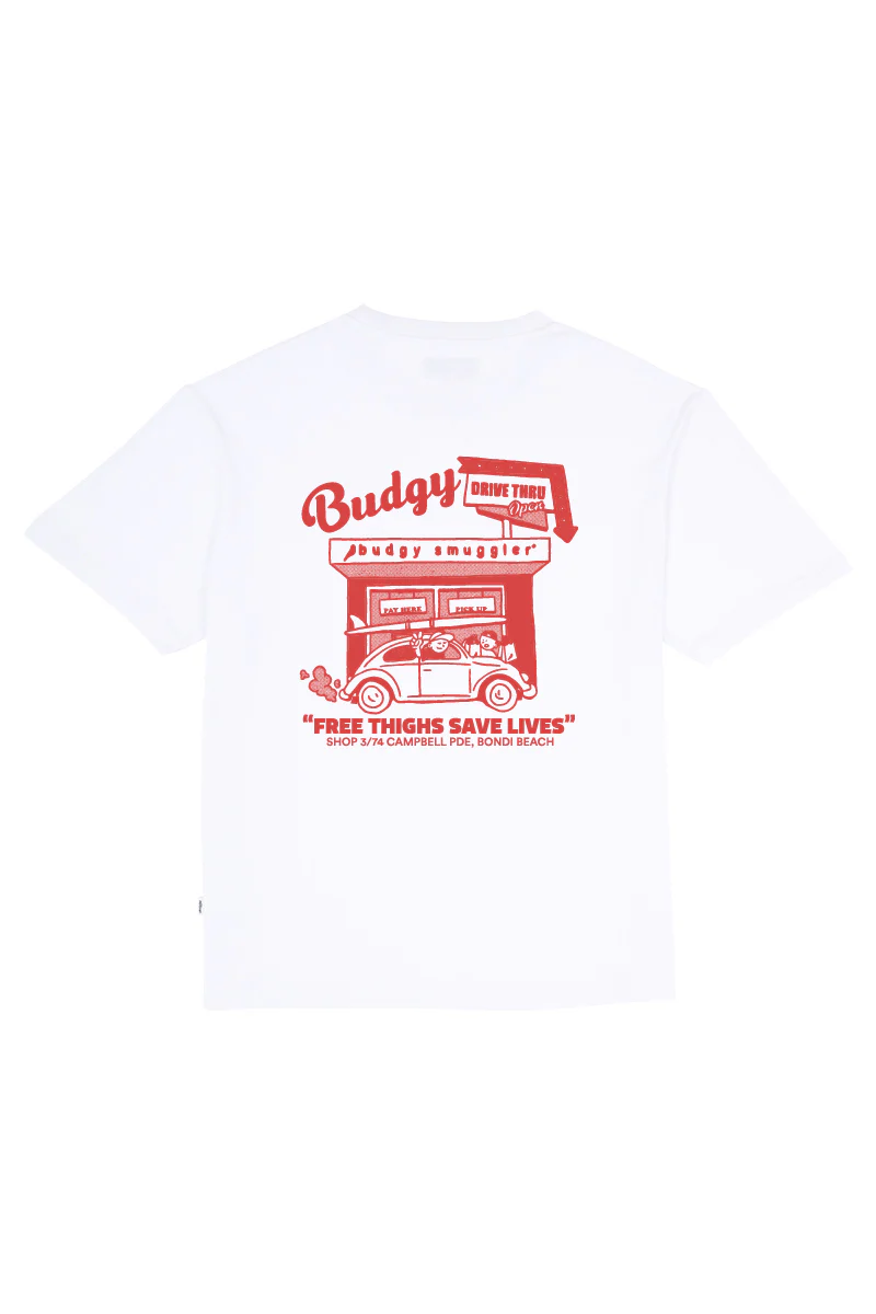 White Tee with Bondi Store #2 - Image 3