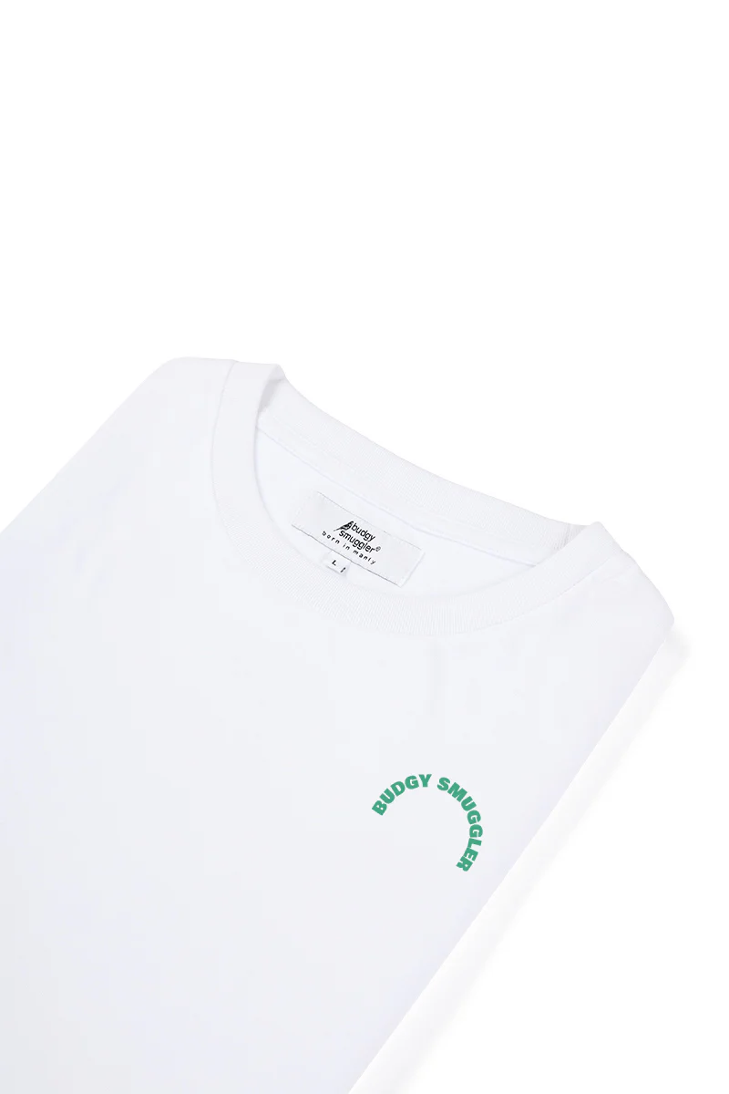 White Tee with Brickies Laptop - Image 4