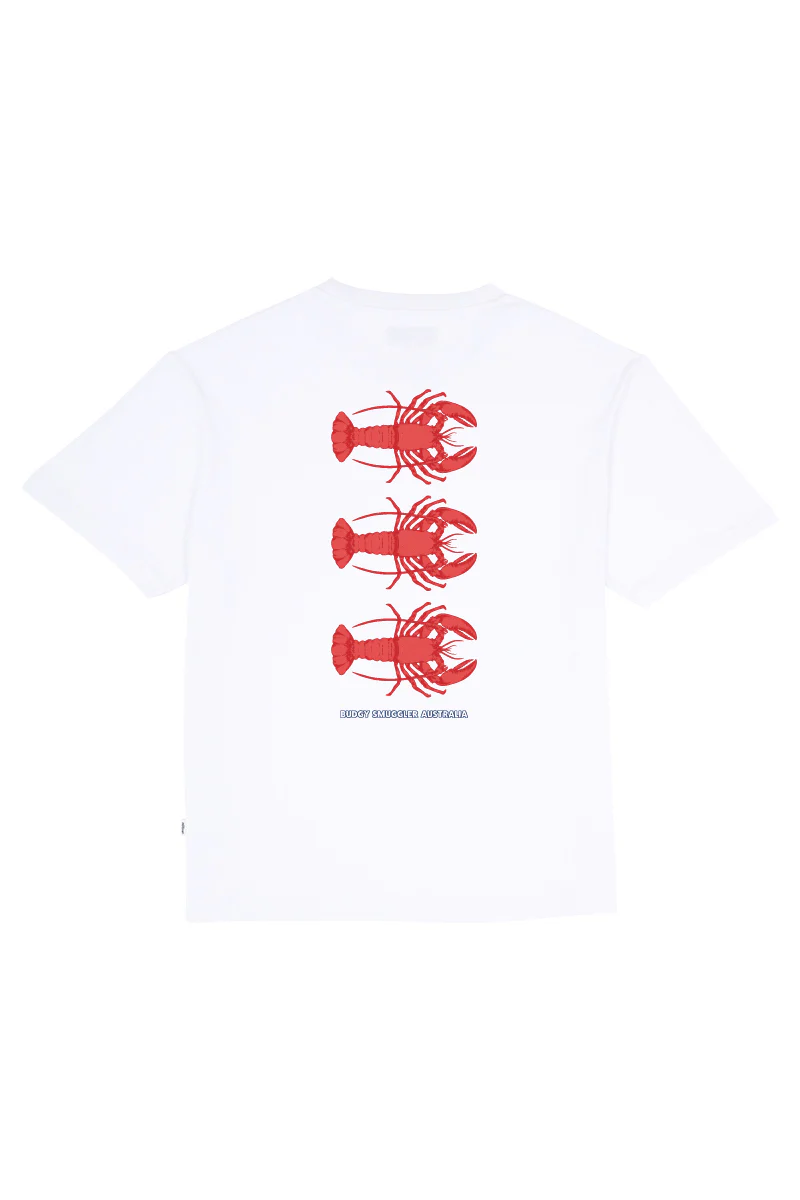 White Tee with Lobster - Image 6