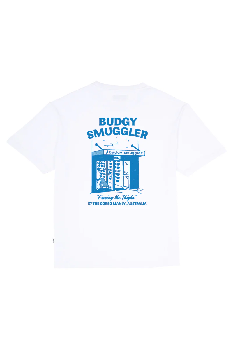 White Tee Manly store #2 - Image 3