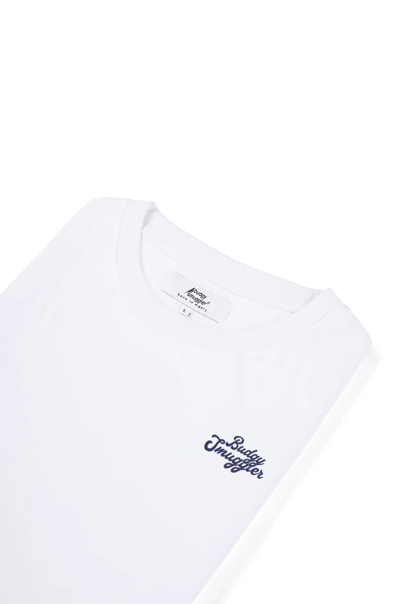 White Tee with Rugby Club - Image 4