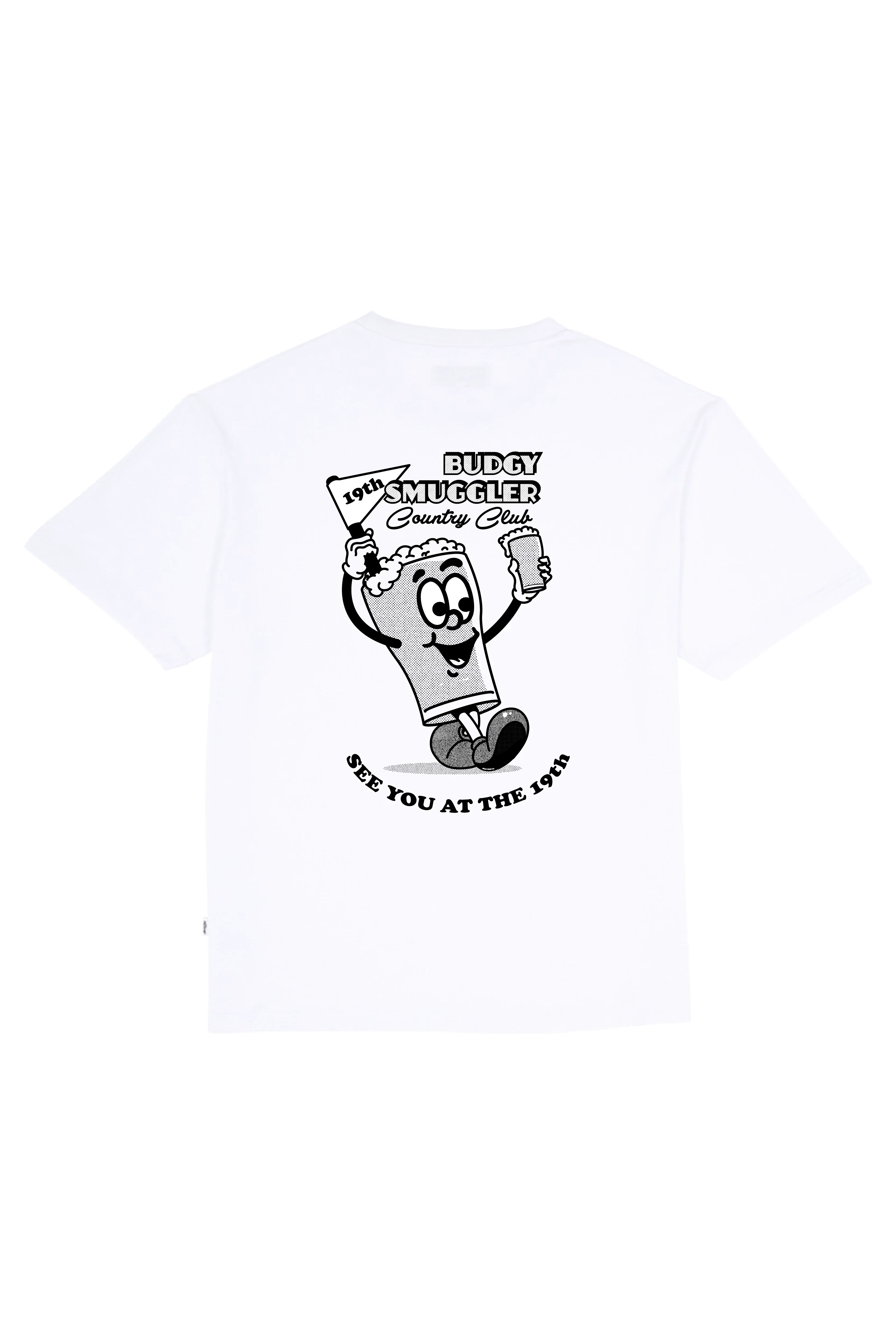 White Tee with Nineteenth Hole - Image 3