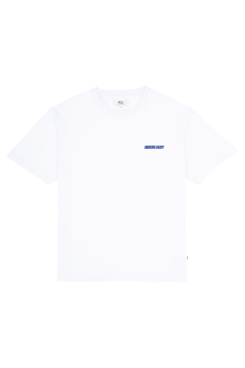 White Tee with Smoking Daddy - Image 3