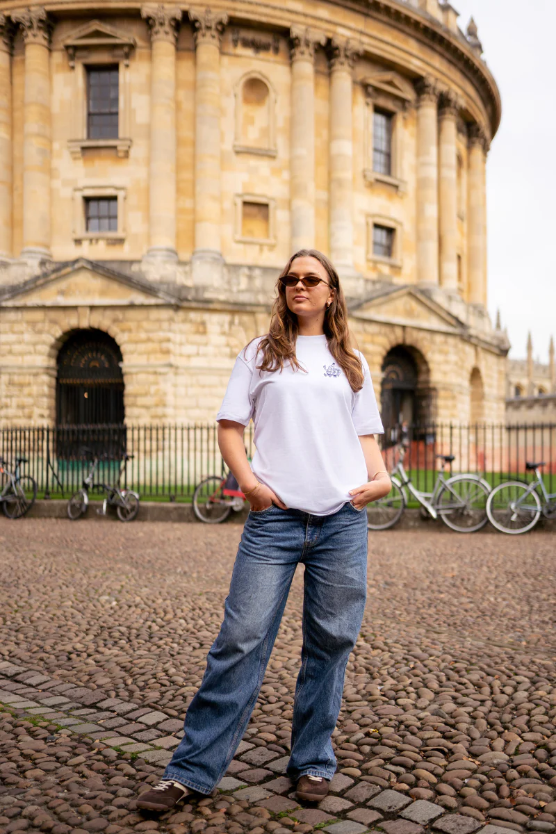 White Tee with Sprites and Frites - Image 6