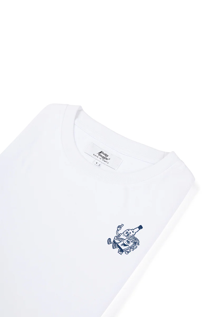 White Tee with Sprites and Frites - Image 8