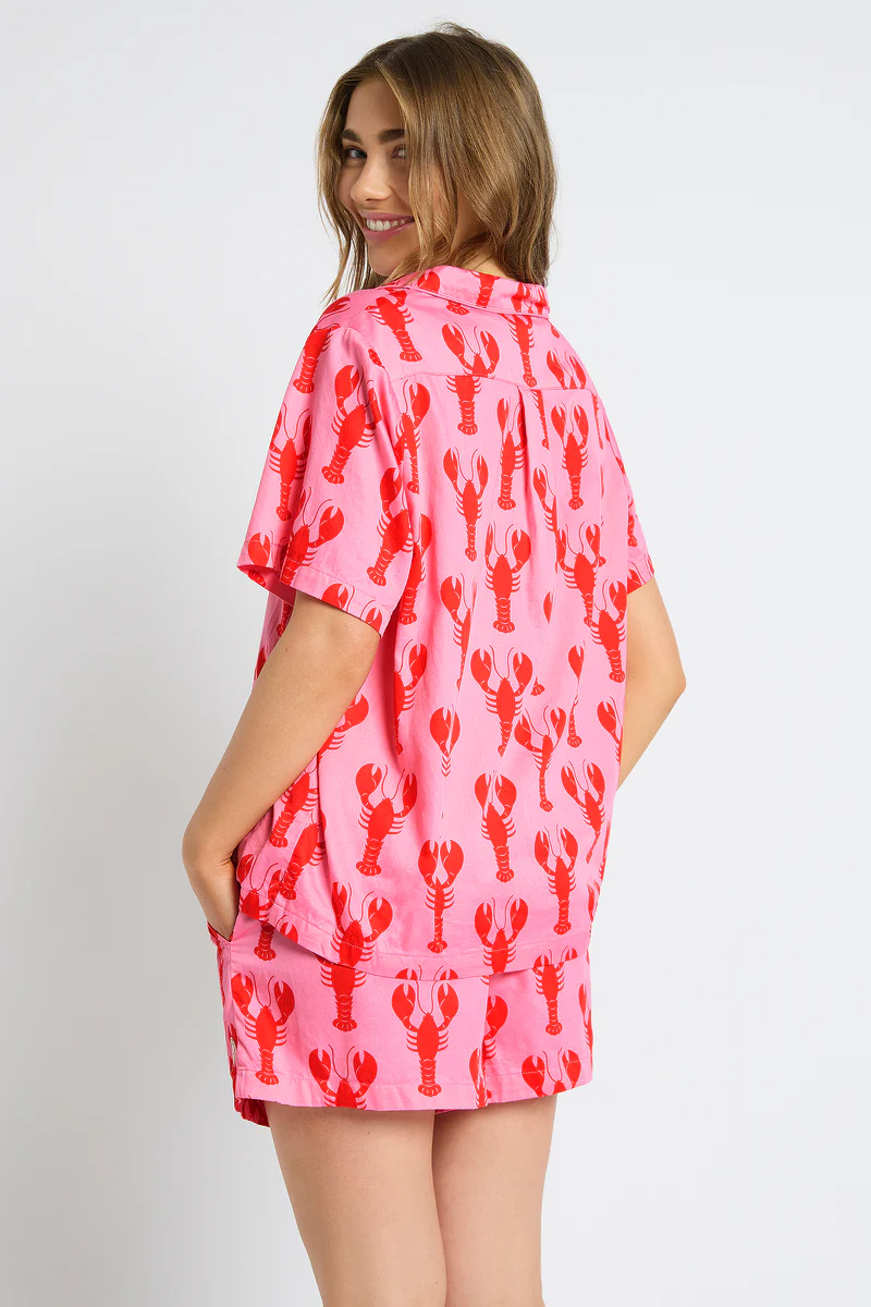 Women's Pyjama Set in Lobsters - Image 3