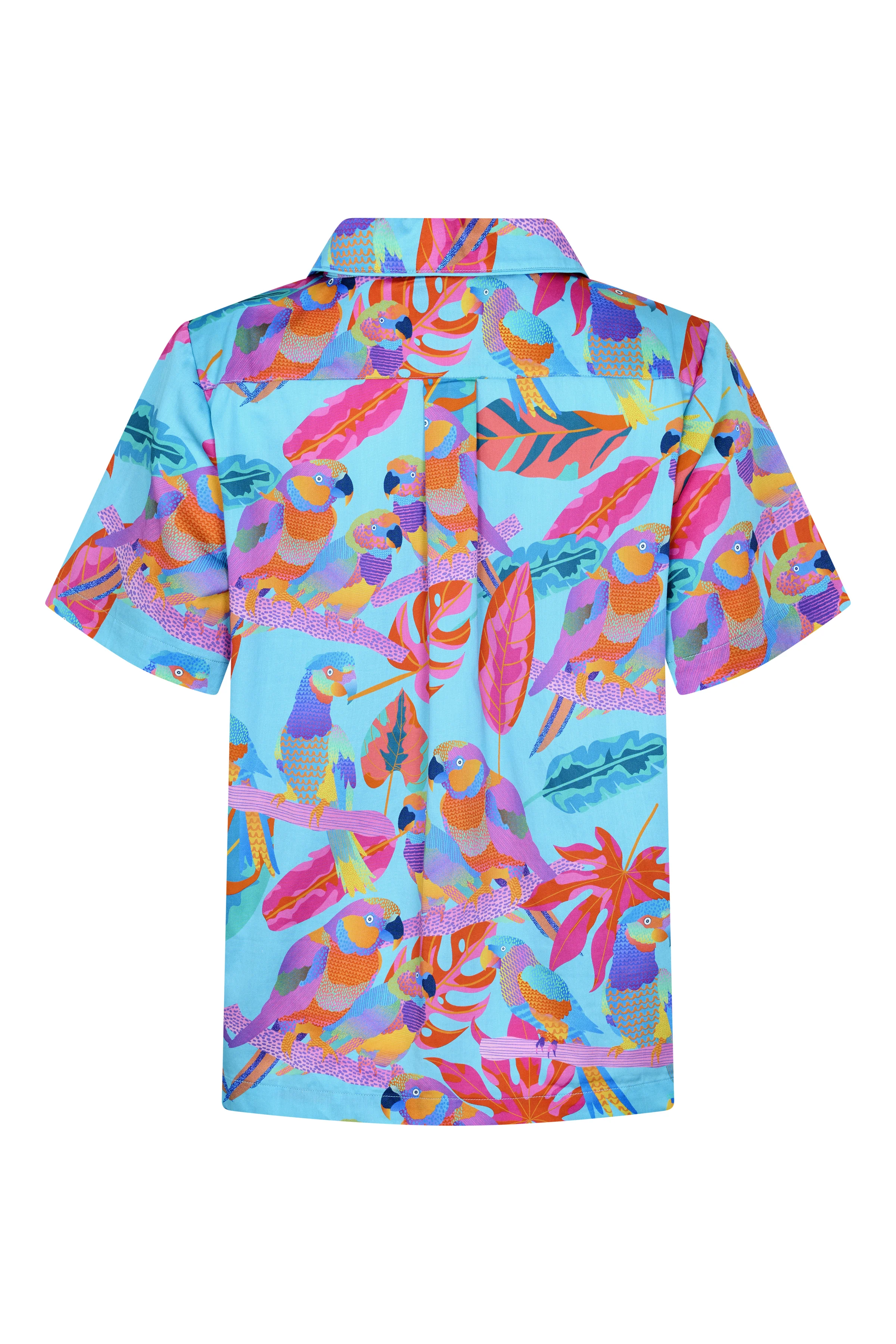 Women's Pyjama Set in Techno Parrots - Image 6