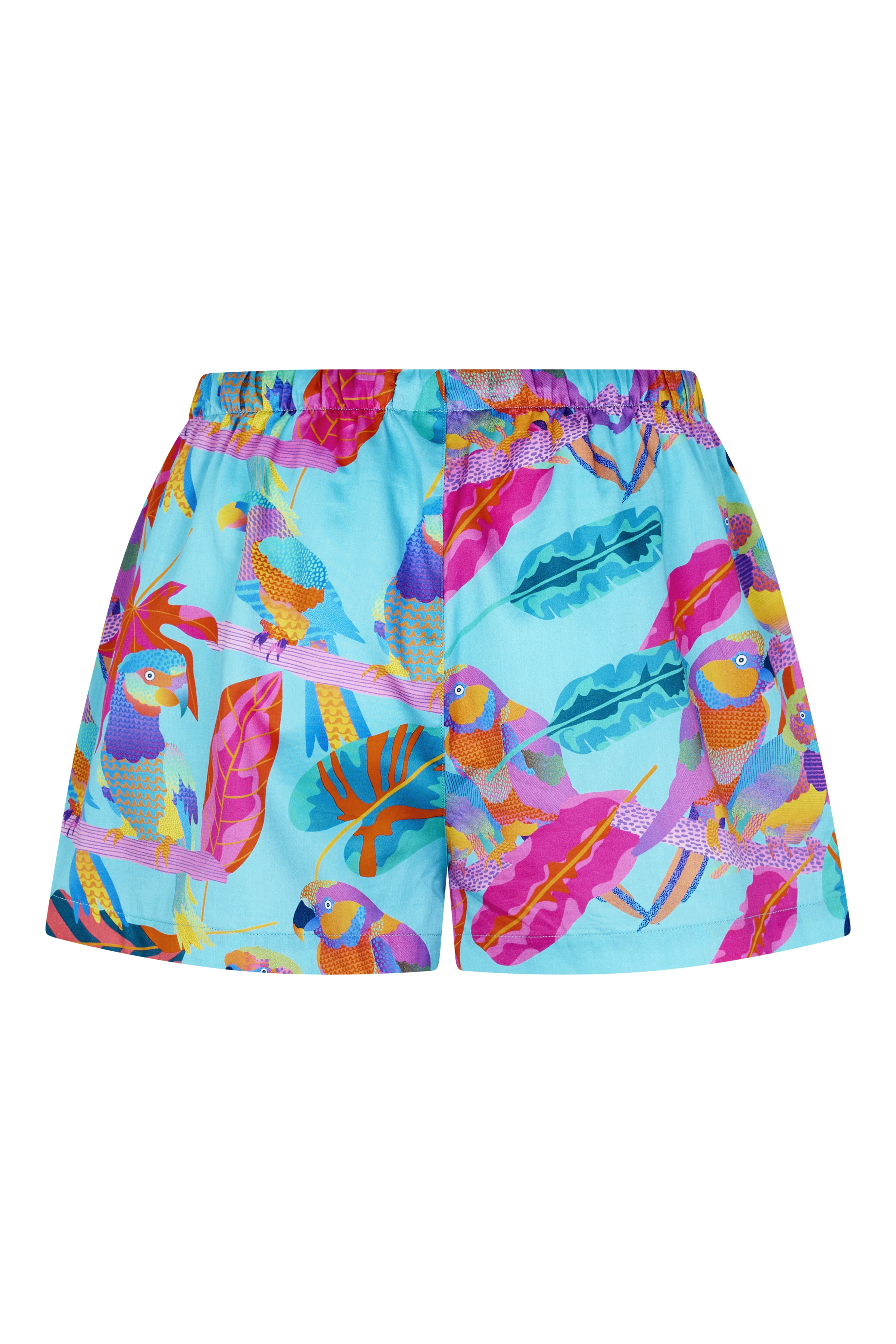 Women's Pyjama Set in Techno Parrots - Image 8