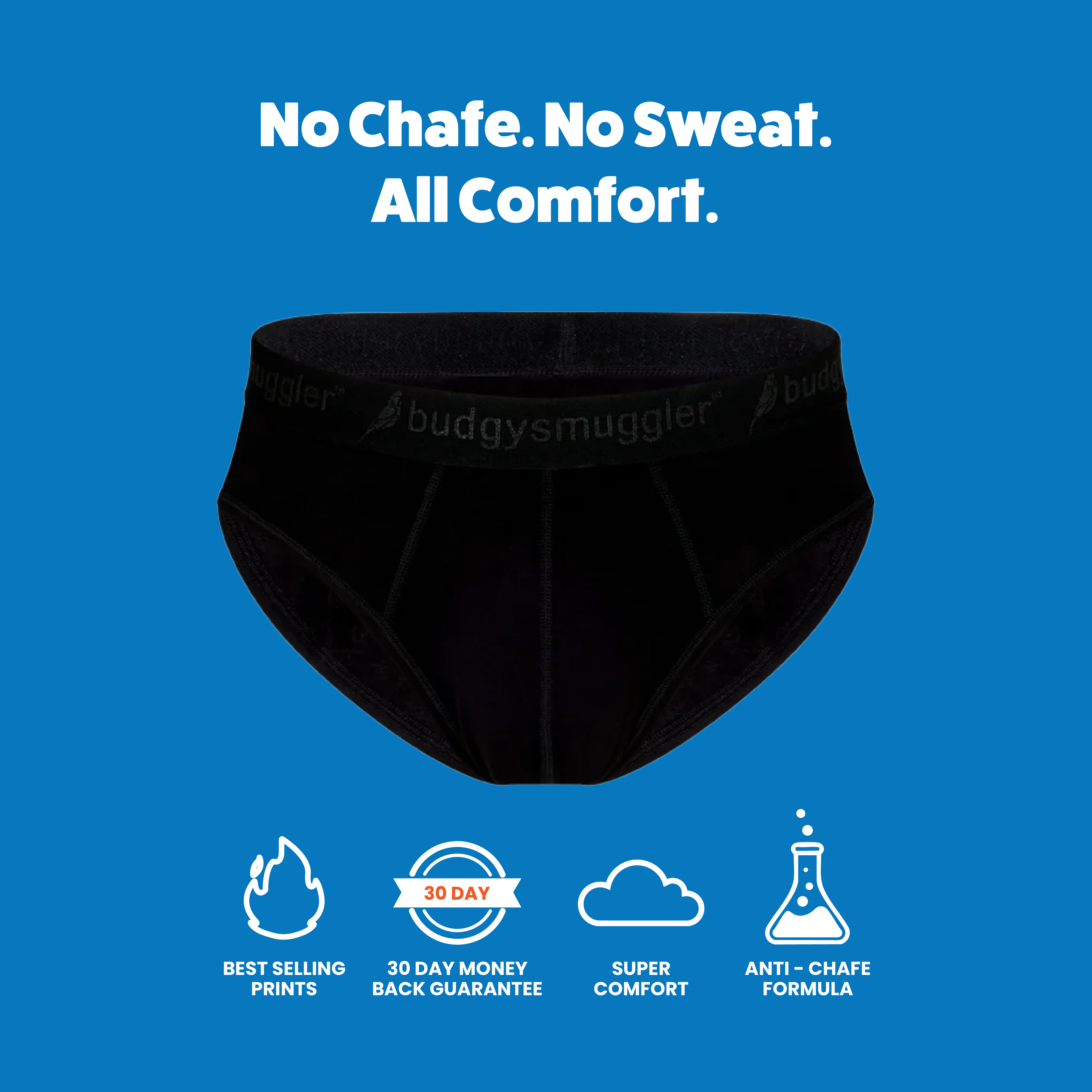 Men's Underwear Briefs in Black - Image 4
