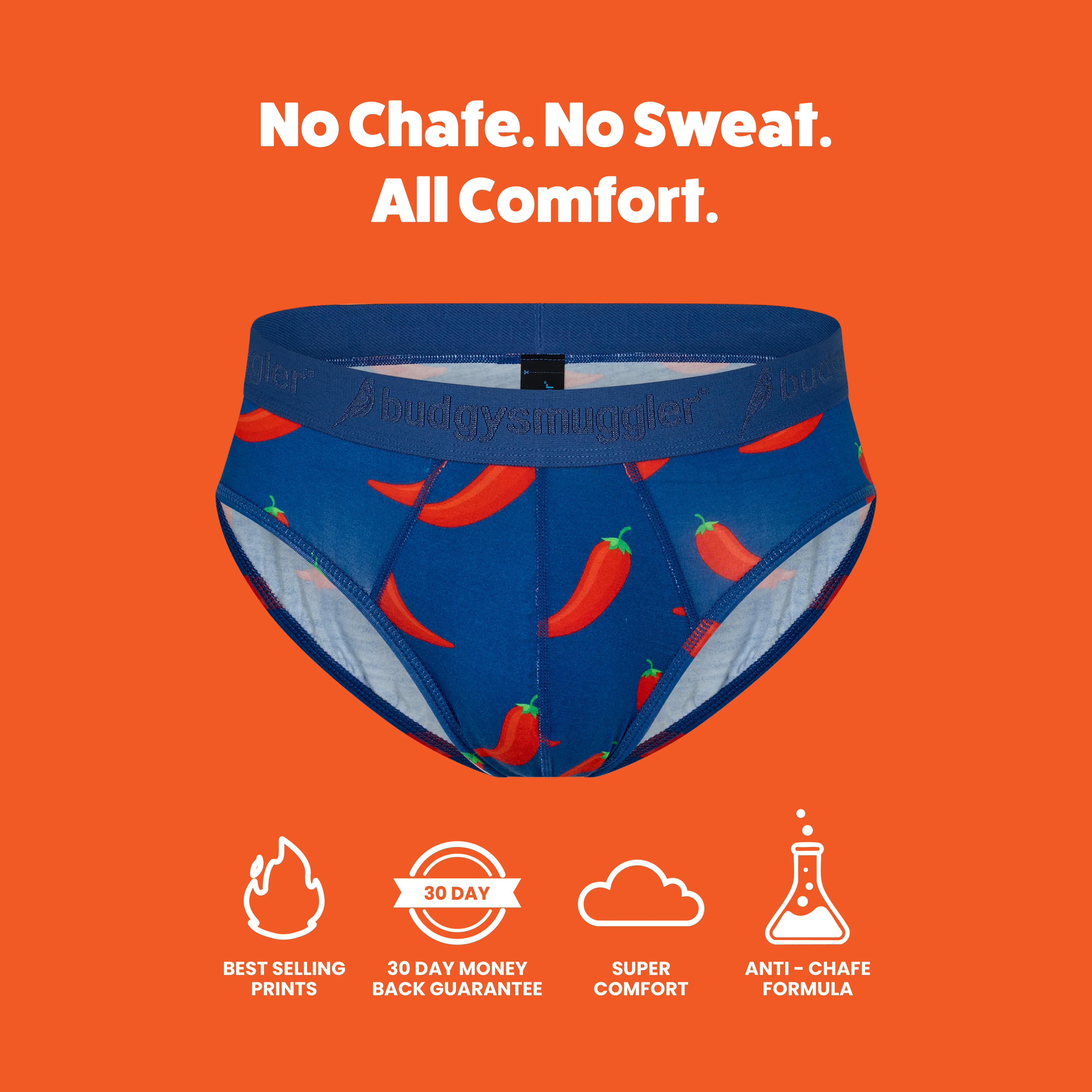 Men's Underwear Briefs in Chilli Willies - Image 3